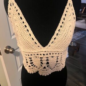 Chic Crochet Lace Tank Top